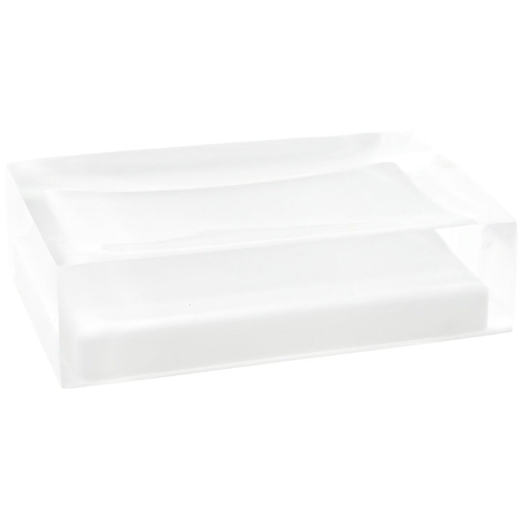 Decorative White Soap Holder