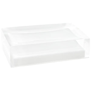 Decorative White Soap Holder