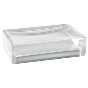 Decorative Silver Finish Soap Holder