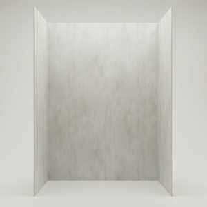 FIBO 72″ x 38″ Alcove Shower & Tub Wall Kit – Limited Promo! - Waterproof PVC Panels