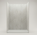 FIBO 72″ x 38″ x 94" Alcove Shower & Tub Wall Kit – Limited Promo! - Waterproof PVC Panels