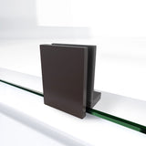 DreamLine Prism Lux 36 5/16 in. x 72 in. Fully Frameless Neo-Angle Hinged Shower Enclosure in Oil Rubbed Bronze