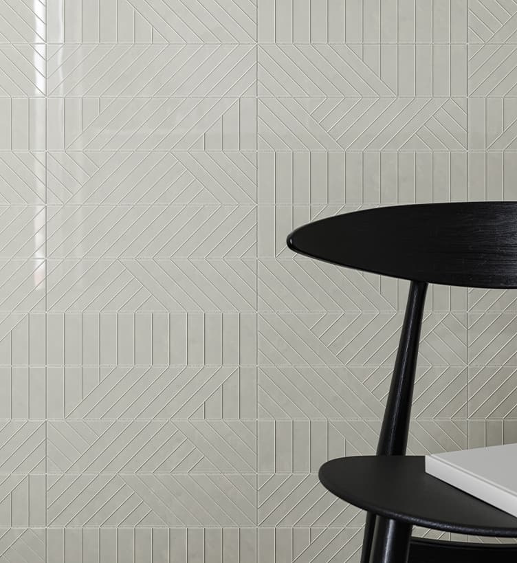 Anatolia Geometra 3X12 Maze Stone Glossy Ceramic Wall Tile 4000-0316-0 Stone Maze 3x12 - premium natural stone mosaic tile from Anatolia Tile, available at PoshHaus showroom in Keene, NH
