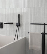 Anatolia Geometra 3X12 Divide Silver Glossy Ceramic Wall Tile 4000-0309-0 Silver Divide 3x12 - premium natural stone mosaic tile from Anatolia Tile, available at PoshHaus showroom in Keene, NH