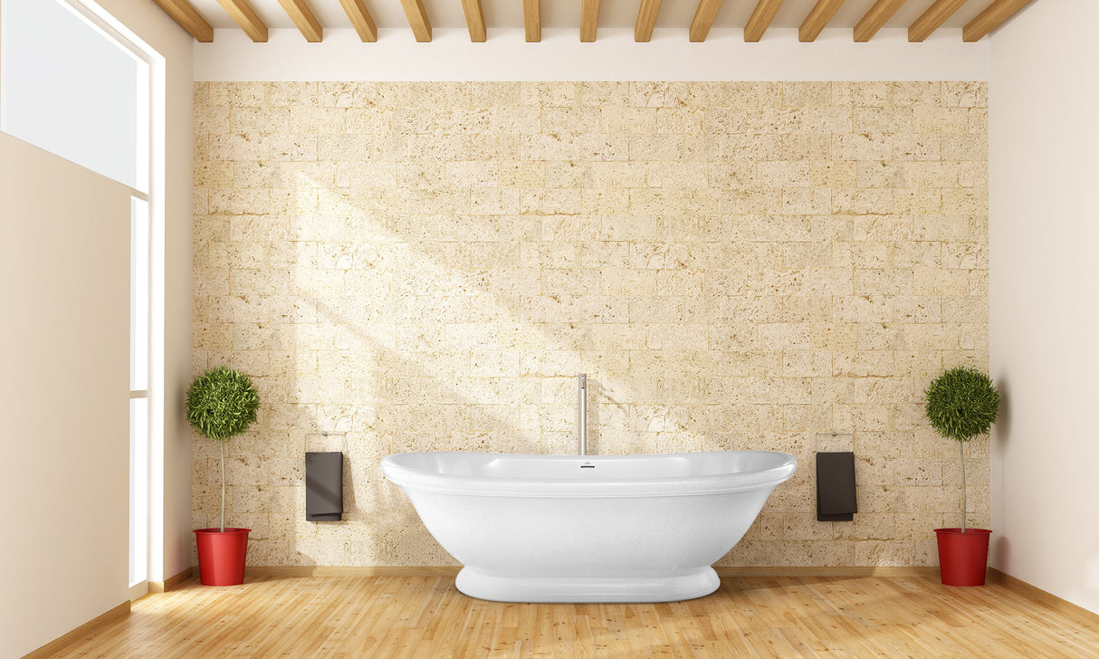 Hydro Systems GEO7035HTO-BIS GEORGETOWN 7035 METRO TUB ONLY-BISCUIT