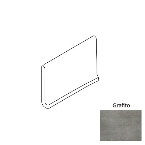 Roca Tile Usa Inc Elegant Ideas Nolita 6X12 Cove At612 Grafito Color Body Porcelain - Afnol003-At612