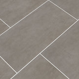 Gridscale Concrete Ceramic Floor and Wall Tile 12"x24" Matte - MSI Collection GRIDSCALE CONCRETE 12X24 (Case)