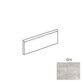Roca Tile Usa Inc Elegant Ideas Nolita 3X12 Bullnose Gris - Afnol002-S43C9