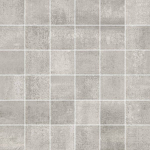 Roca Tile Usa Inc Elegant Ideas Nolita 2X2 Mosaic Gris Color Body Porcelain - Afnol002-12M - 1 Sheet = .959 Sqft