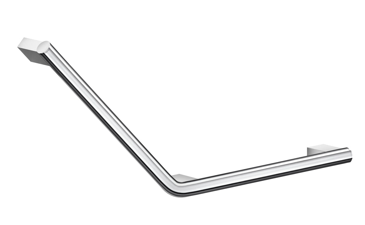 Smedbo Living Grab Bar V-shape Left in Chromed stainless steel