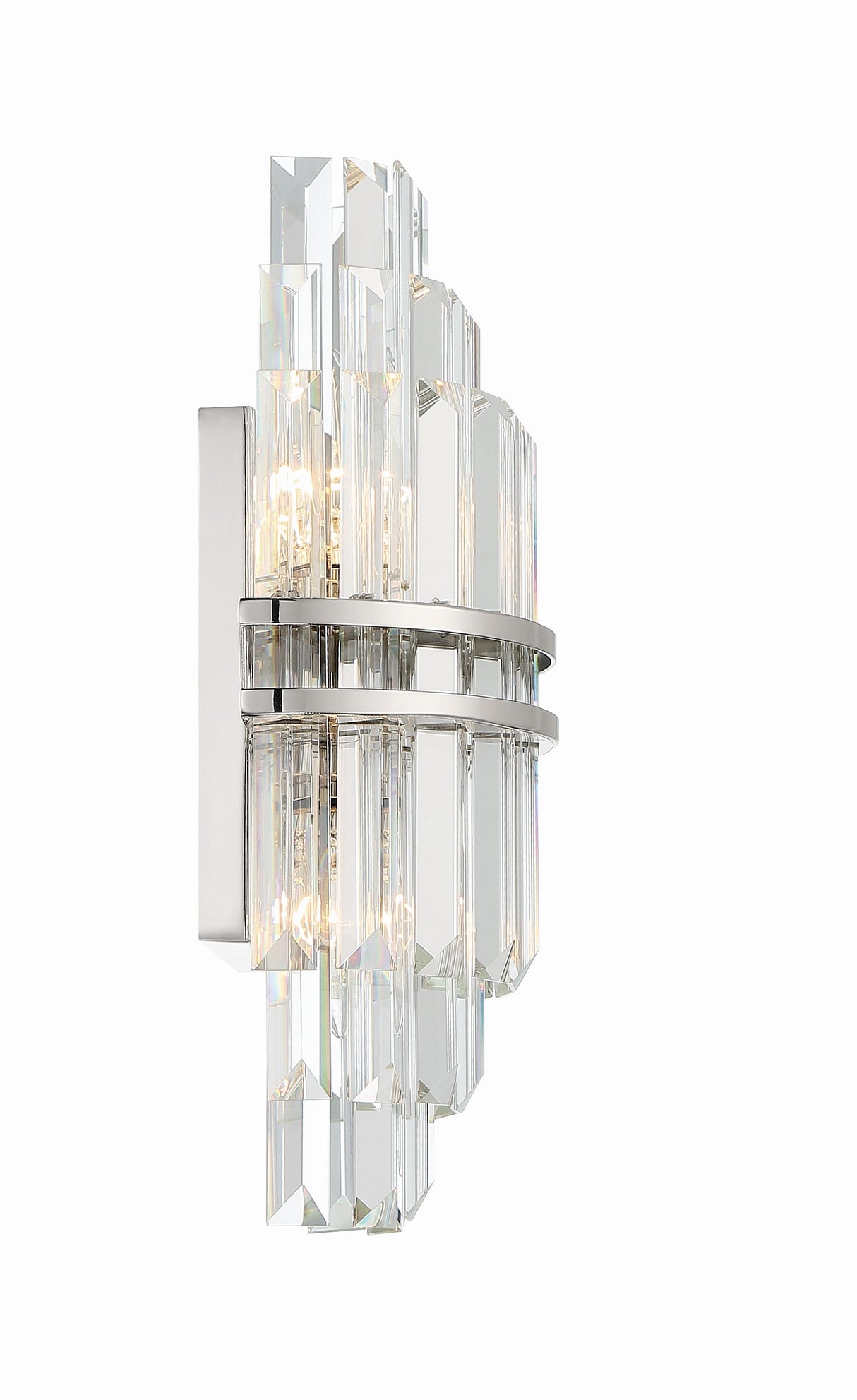 Hayes 2 Light Aged Brass Sconce HAY-1402-AG