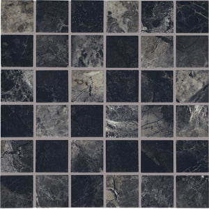 Daltile Santa Loma Nightfall Straight Joint 2x2 Matte Mosaic Tile