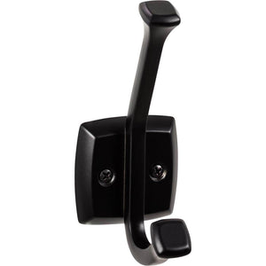 Top Knobs TK1060 Juliet Hook 4 3/4 Inch - Flat Black