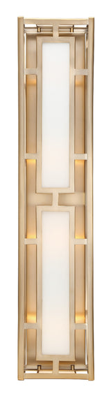Libby Langdon for Crystorama Hillcrest 4 Light Vibrant Gold Bathroom Vanity HIL-994-VG