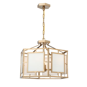 Libby Langdon for Crystorama Hillcrest 6 Light Vibrant Gold Chandelier HIL-995-VG