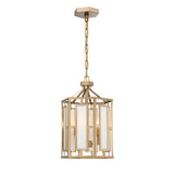 Libby Langdon for Crystorama Hillcrest 3 Light Vibrant Gold Mini Chandelier HIL-997-VG