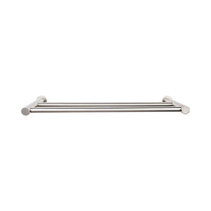 Top Knobs HOP11 Hopewell Bath 30" Double Towel Bar - Brushed Satin Nickel