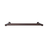 Top Knobs HOP11 Hopewell Bath 30" Double Towel Bar - Oil Rubbed Bronze