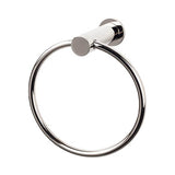 Top Knobs HOP5 Hopewell Bath Ring - Polished Nickel