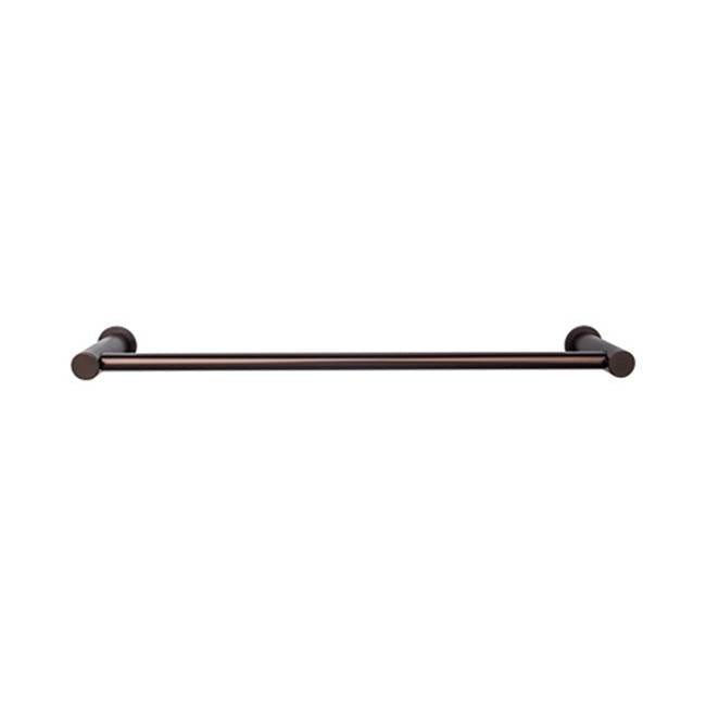 Top Knobs HOP6 Hopewell Bath 18" Single Towel Bar - Oil Rubbed Bronze