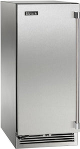 Perlick 15" Signature Series Outdoor Built-In Counter Depth Compact Refrigerator with 2.8 cu. ft. Capacity in Stainless Steel  (HP15RM-4-1)