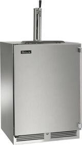 Perlick 24" Signature Series Marine Beer Dispenser with 5.2 cu. ft. Capacity Single Tap in Stainless Steel (HP24TM-4-1-1)