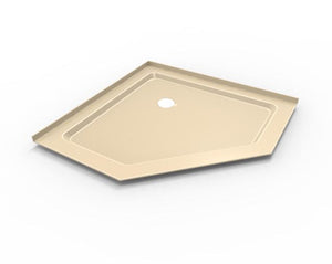 Hydro Systems HPA.3636N-BIS SHOWER PAN AC 3636 NEO ANGLE - BISCUIT