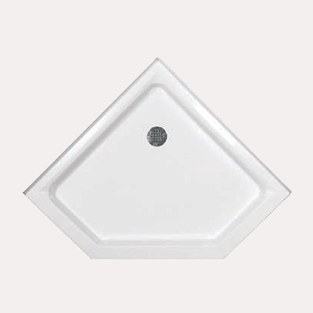 Hydro Systems HPA.3838N-BON SHOWER PAN AC 3838 NEO ANGLE - BONE