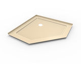 Hydro Systems HPA.4242N-BIS SHOWER PAN AC 4242 NEO ANGLE - BISCUIT