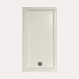 Hydro Systems HPA.6030E-WHI-RH SHOWER PAN AC 6030 END DRAIN - WHITE-RIGHT HAND
