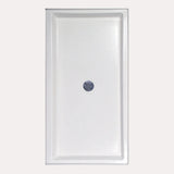 Hydro Systems HPA.6034-BON SHOWER PAN AC 6034 - BONE