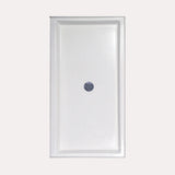Hydro Systems HPA.6736-BON SHOWER PAN AC 6736 - BONE