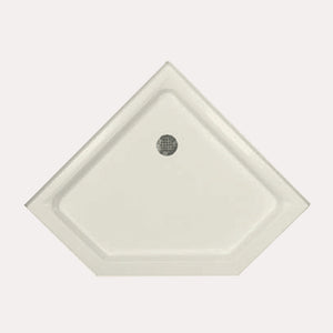 Hydro Systems HPG.4242N-ALM SHOWER PAN GC 4242 NEO ANGLE - ALMOND