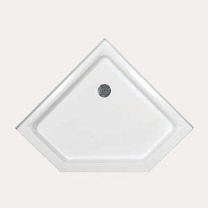 Hydro Systems HPA.3838N-WHI SHOWER PAN AC 3838 NEO ANGLE - WHITE