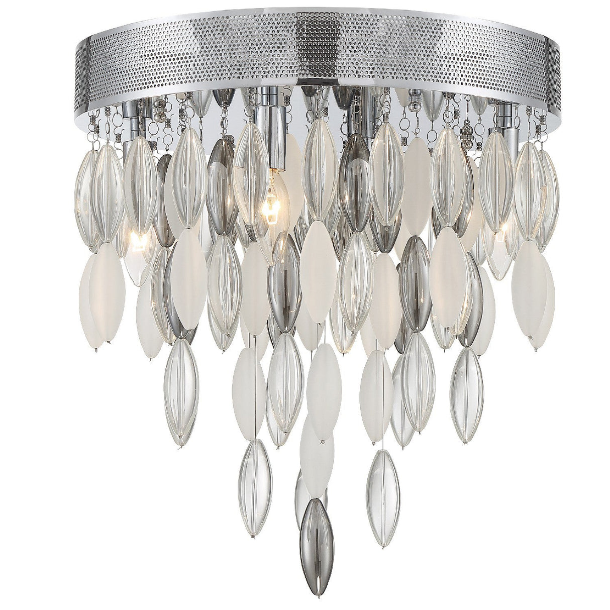Hudson 4 Light Polished Chrome Flush Mount HUD-A2214-CH