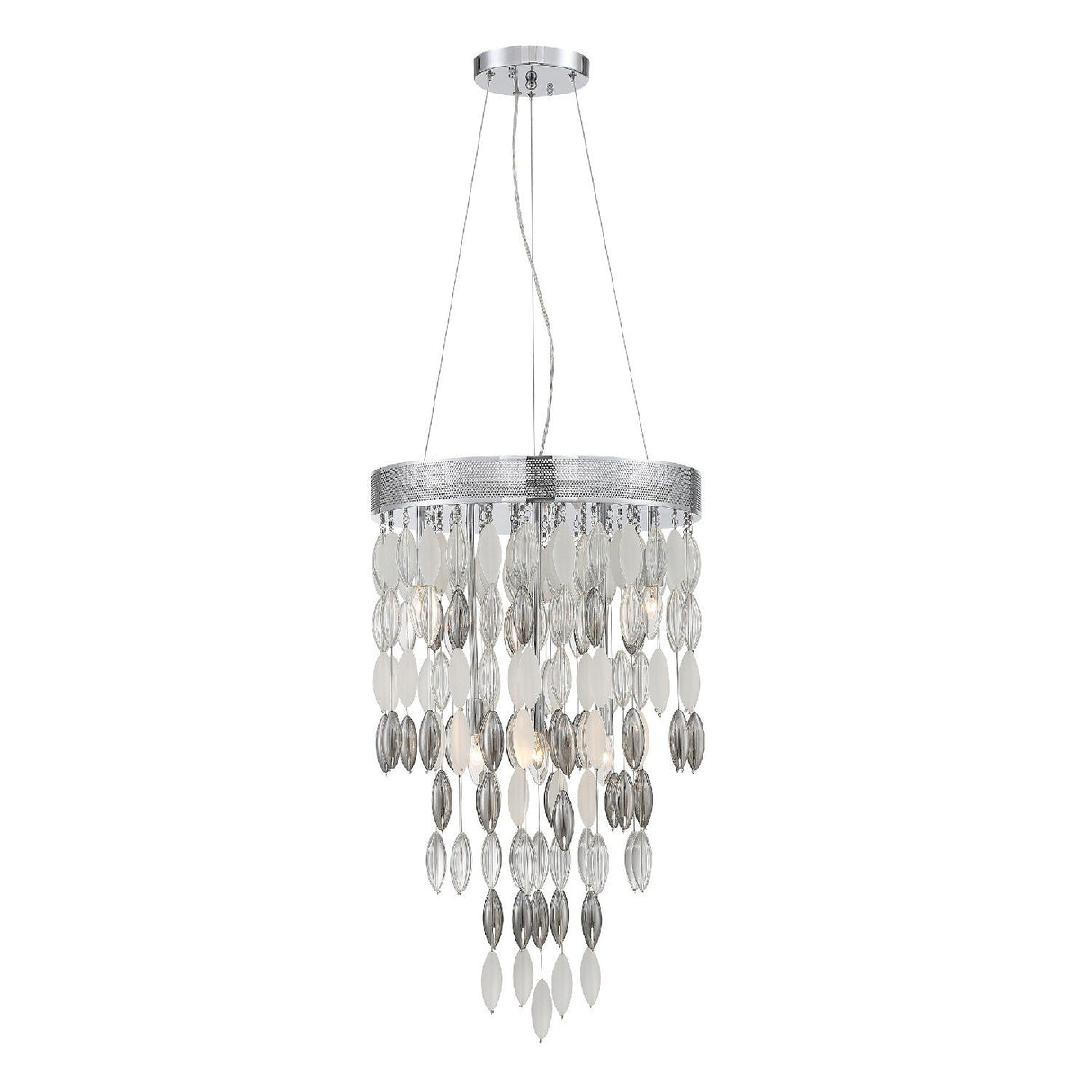 Hudson 6 Light Polished Chrome Chandelier HUD-A2216-CH