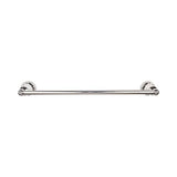 Top Knobs HUD6 Hudson Bath 18" Single Towel Bar - Polished Nickel