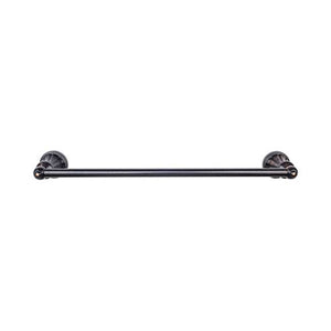 Top Knobs HUD6 Hudson Bath 18" Single Towel Bar - Tuscan Bronze