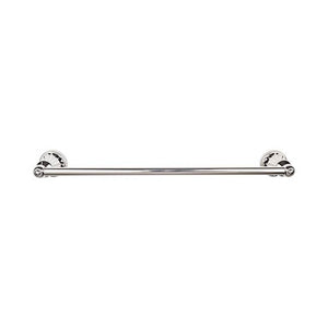 Top Knobs HUD8 Hudson Bath 24" Single Towel Bar - Polished Nickel