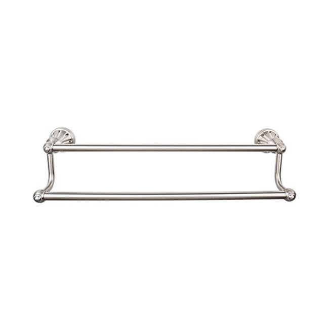 Top Knobs HUD9 Hudson Bath 24" Double Towel Bar