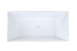 Hydro Systems HYD6834HTO-BIS HYDE 6834 METRO TUB ONLY-BISCUIT