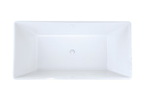 Hydro Systems HYD6834HTO-WHI HYDE 6834 METRO TUB ONLY-WHITE