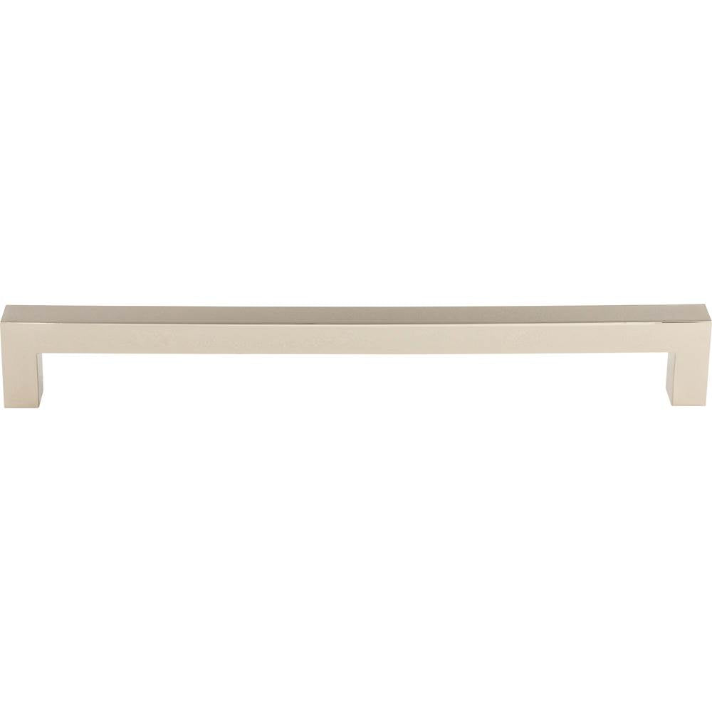 Top Knobs TK165 Square Bar Appliance Pull 18 Inch - Polished Nickel