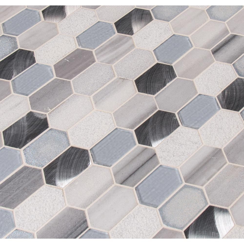 Harlow-picket-11.5X12.4-multi-surface-mesh-mounted-mosaic-tile-SMOT-SGLSMT-HARPK8MM-product-shot-multiple-tiles-angle-viewHarlow picket 11.5X12.4 multi surface mesh mounted mosaic tile SMOT SGLSMT HARPK8MM product shot multiple tiles angle view