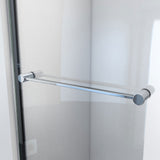 DreamLine Harmony 50-54 in. W x 76 in. H Semi-Frameless Bypass Shower Door in Chrome and Clear Glass
