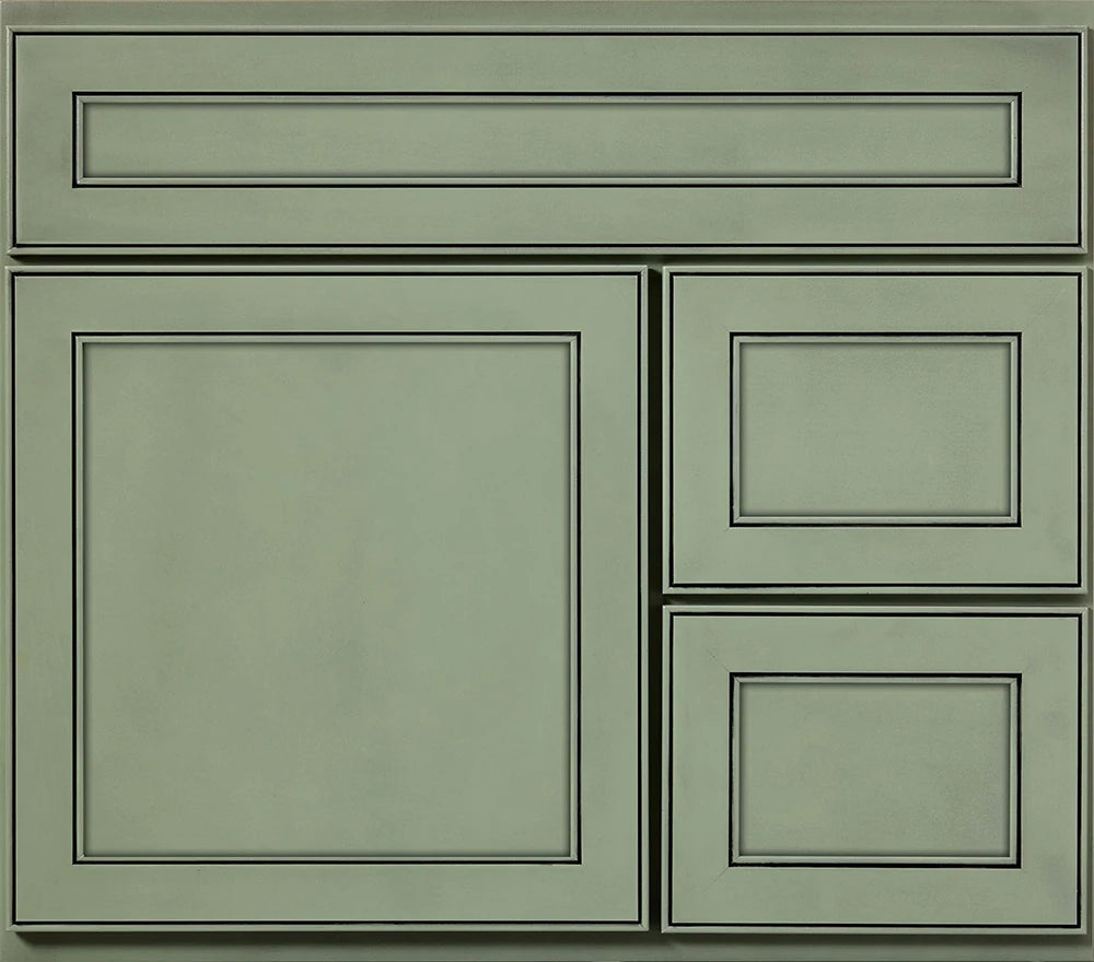 30" Harper Oak Pistachio Bertch Vanity