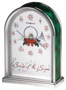 Howard Miller Sounds of the Season Christmas Arch Table Clock