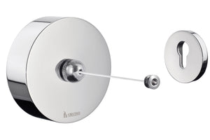 Smedbo Outline Retractable Clothes Line in Polished Chrome