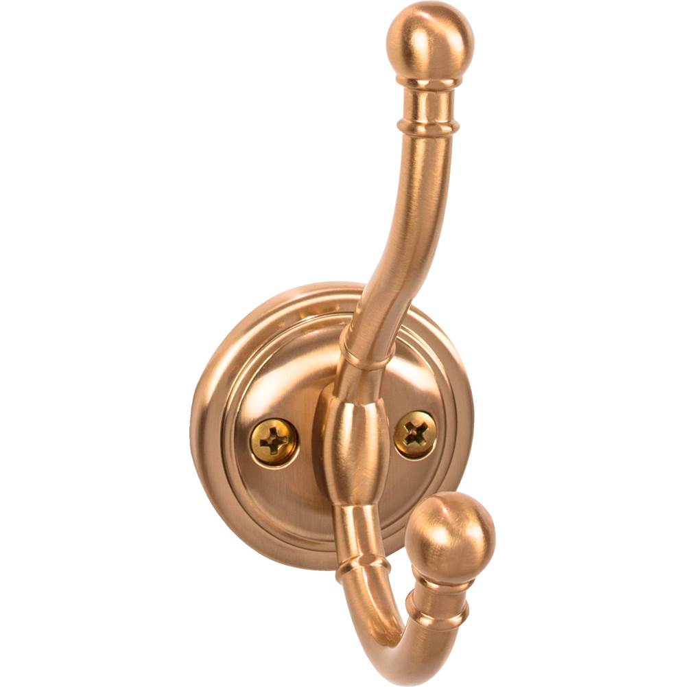 Top Knobs TK1063 Kara Hook 4 1/2 Inch - Honey Bronze