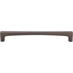 Top Knobs TK1018 Riverside Appliance Pull 12 Inch (c-c) - Ash Gray